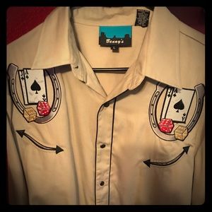 Western, rockabilly styled shirt